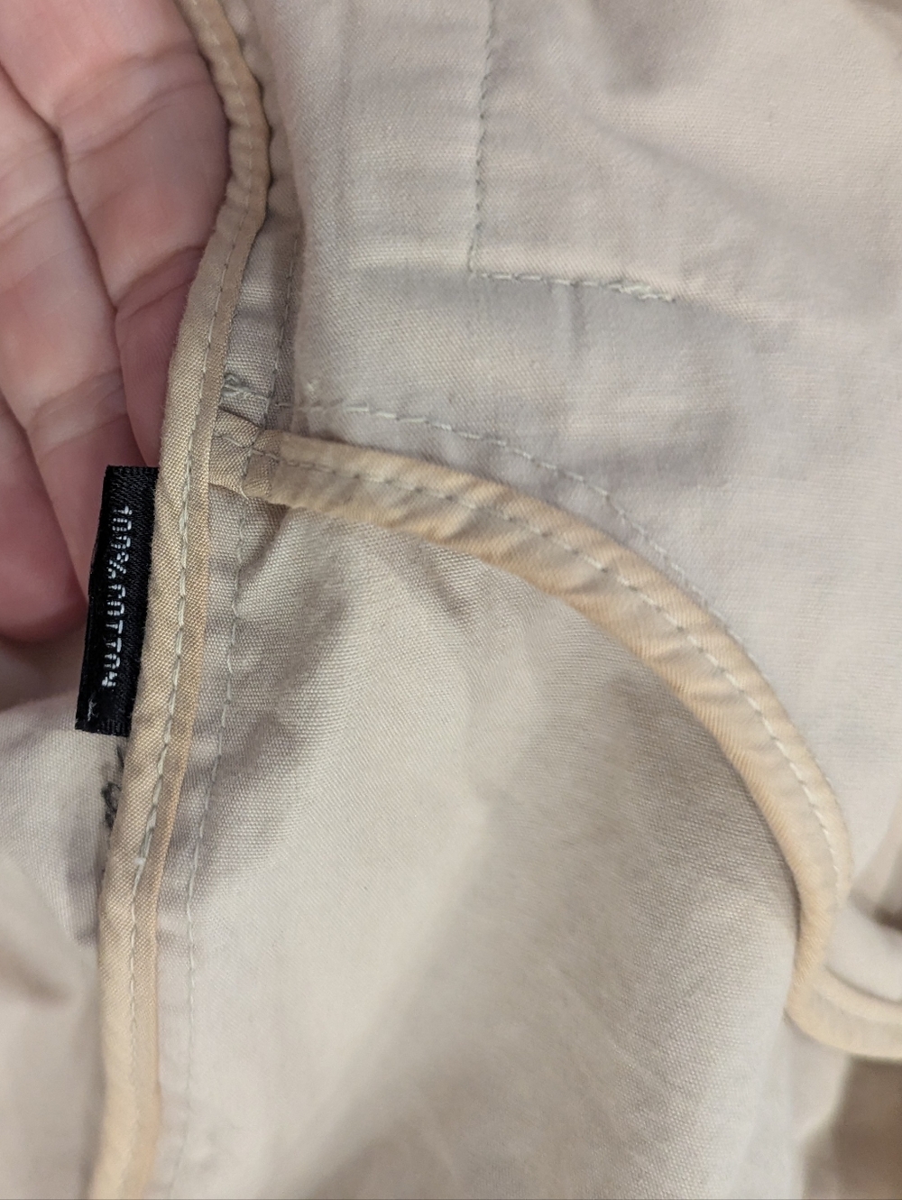 MaxMara Weekend Line Khaki Lightweight Military Trench Size Medium - Picture 3 of 6